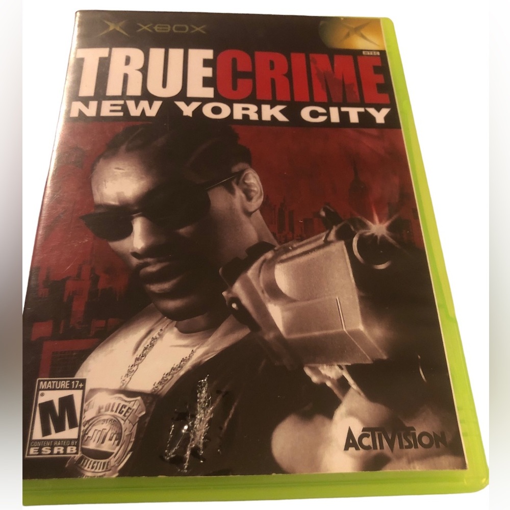 True Crime: New York City (Microsoft Xbox, 2005) Video Game